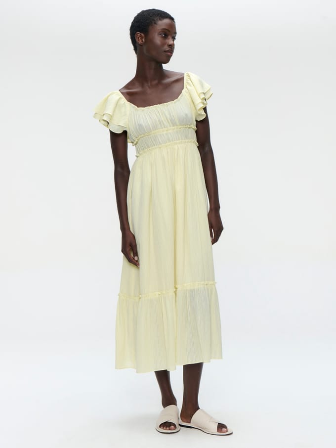 Yoko summer dress | Yellow - Yellow / M