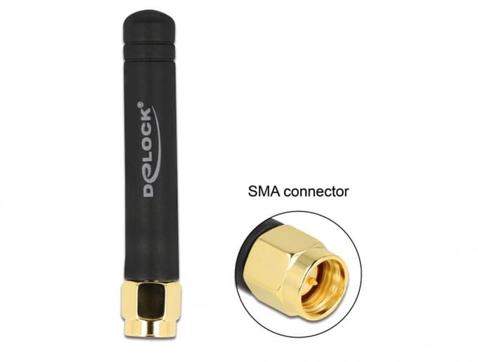 Delock 12715 12715 LPWAN-antenne 1.6 dBi