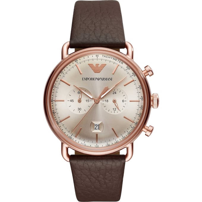 Emporio Armani pilotenhorloge voor heren AR11106