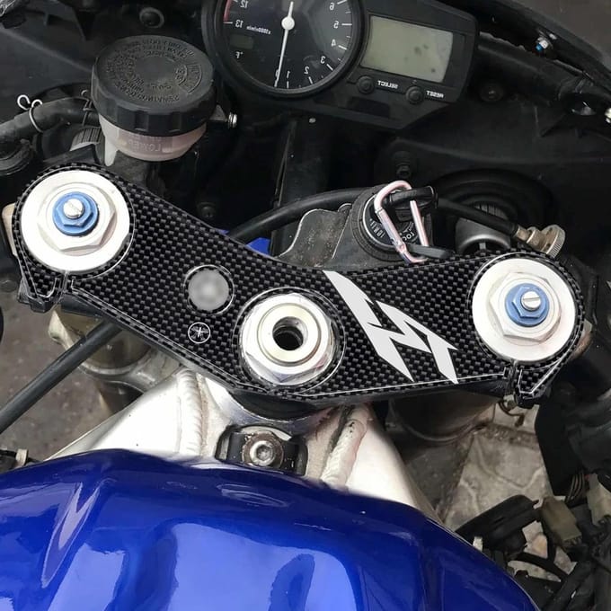 Motor Sticker Set - 3D Bescherming - Motor Personaliseren - Hand Aangebrachte Hars - Voor R1 tot 2001 - Multicolor