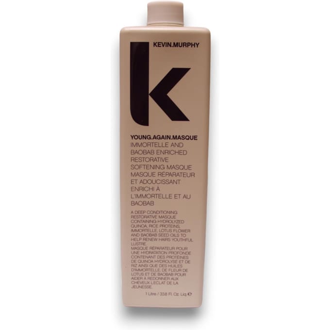 Kevin Murphy, Young Again, Haarbehandeling Crème Masker, Voor Volume, 1000 ml