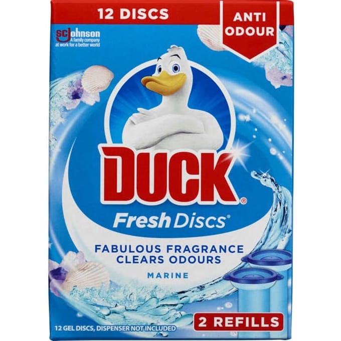 WC Eend Duck Disc Refill Marine Twin 2 st