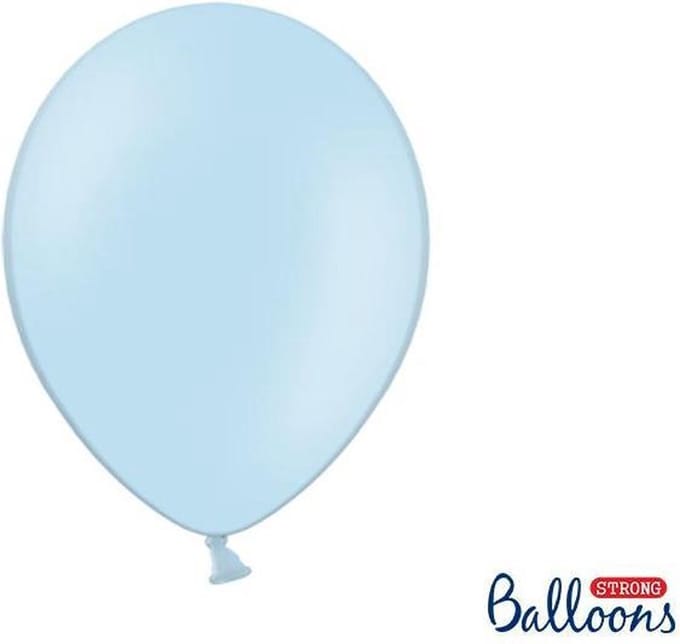 Ballonnen Pastel Baby Blauw - 10 Stuks