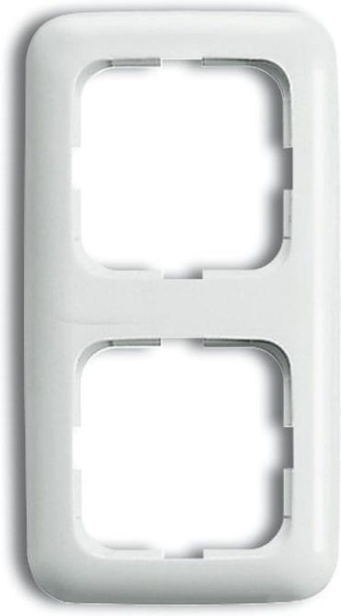 Busch Jaeger | Reflex SI | inbouw afdekraam | 2-voudig | wit