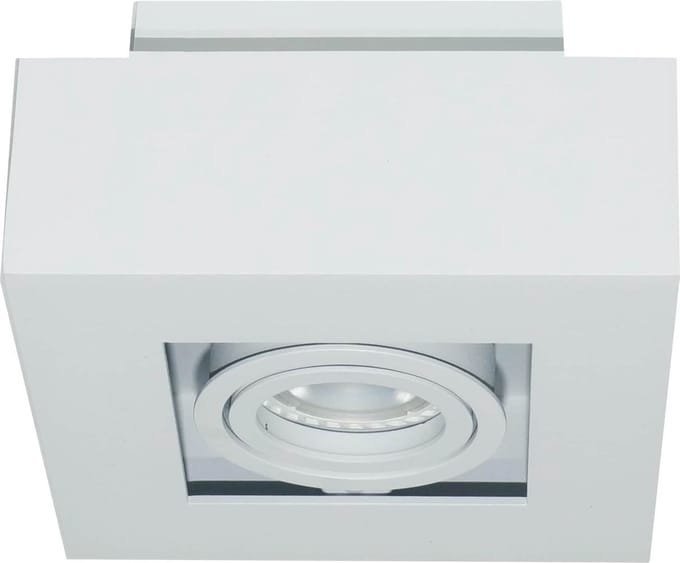 Artdelight - Spot Bosco 1 lichts 14 x 14 cm wit
