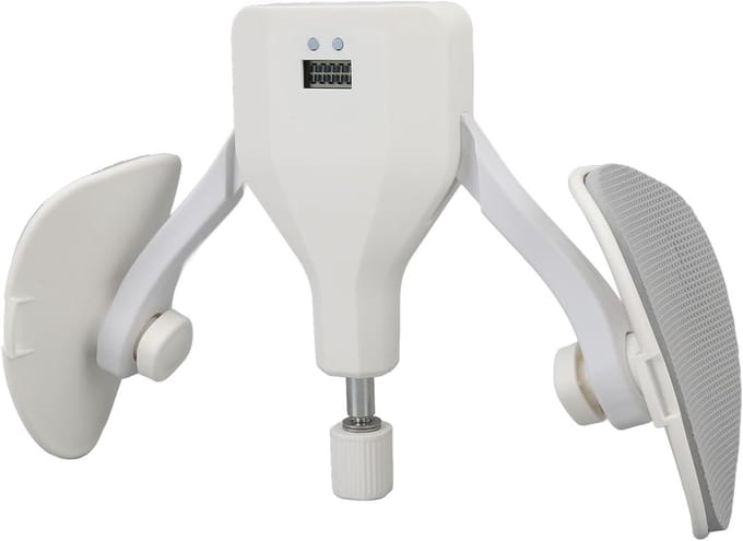 Dijtrainer - Beentrainer Heup trainer - Thuis Krachttraining - Verstelbare Weerstand - 10-35 kg - Wit
