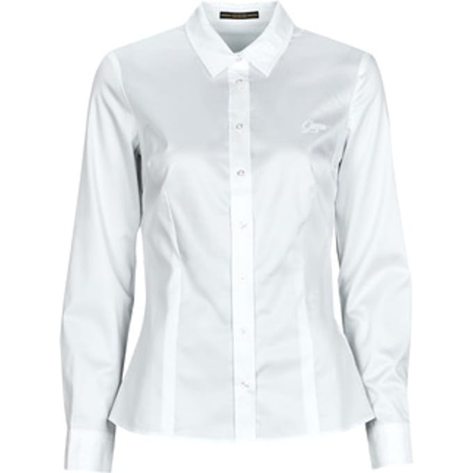 Guess Ls Cate Overhemd Wit - Fashion Wear - Vrouwen
