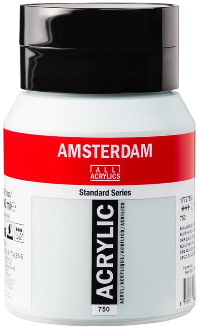 Amsterdam Standard Series Acrylverf - 500 ml - (750) Blauwgrijs Licht