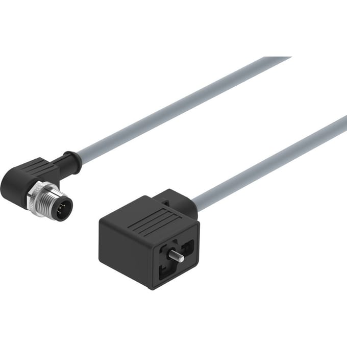 Festo Aansluitkabel Vorm B M12x1 A- gecodeerd EN 61076-2-101 0.3m - 3679773