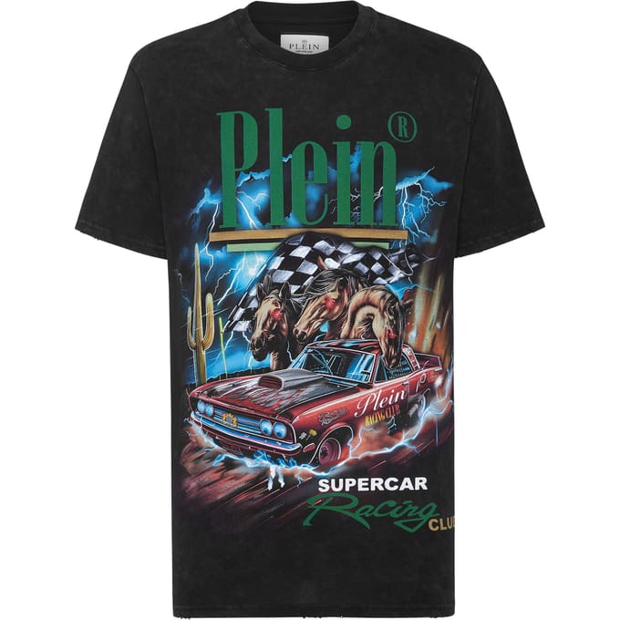 T-Shirt Ronde Hals Racing