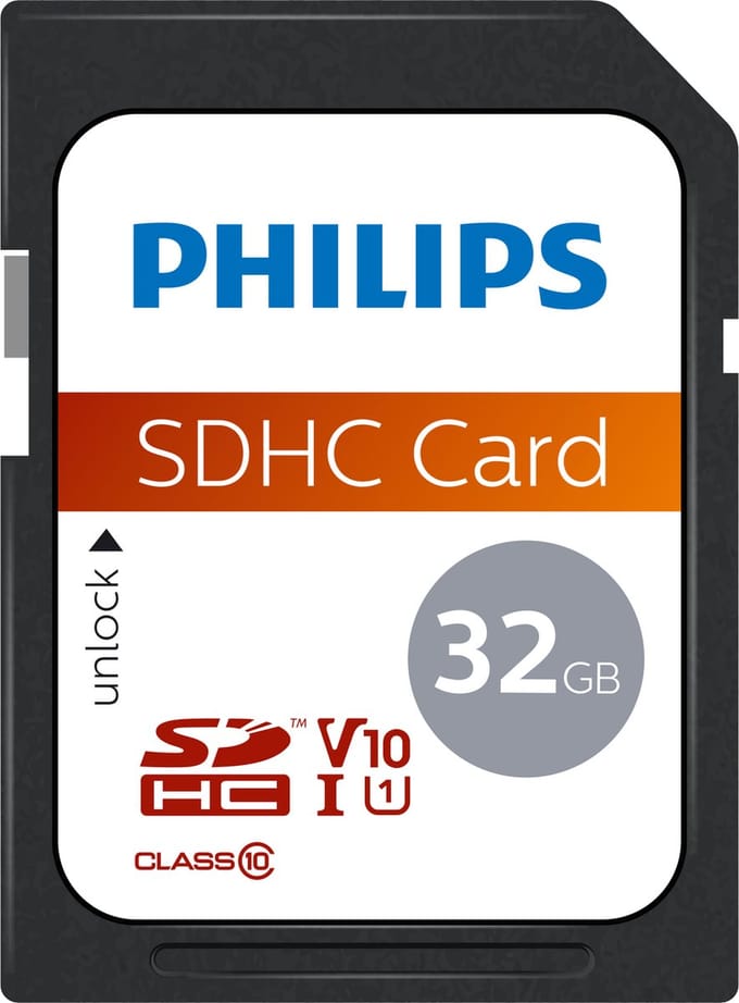 Philips FM32SD45B/00 flashgeheugen 32 GB SDHC Klasse 10 UHS-I