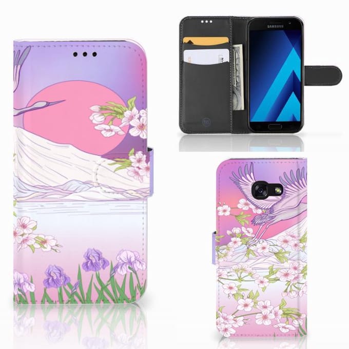 Samsung Galaxy A30 Telefoonhoesje met Pasjes Bird Flying
