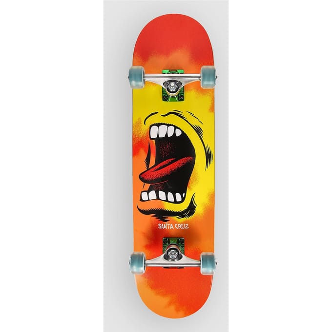 Santa Cruz Big Mouth Flame Full 8.0" Complete oranje