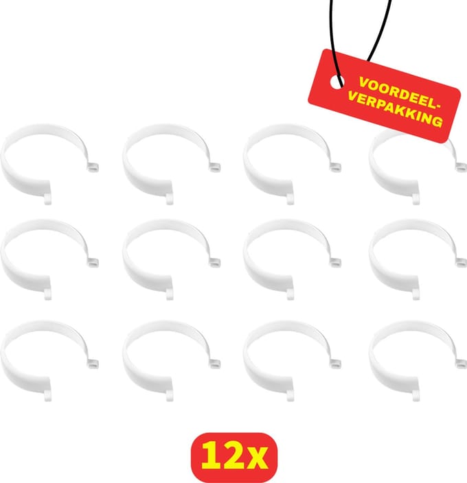 VITILITY Bordrand - Flexibele bordrand - 12 stuks - Voordeelverpakking