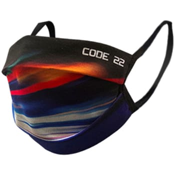 Onderhemden Code 22 Gemengd beschermingsmasker C22 zwart Code22