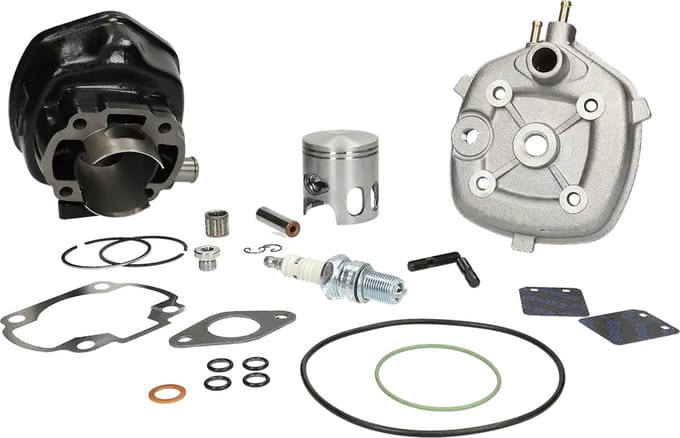 Cilinder Polini 70cc Corsa Minarelli Horizontaal Watergekoeld