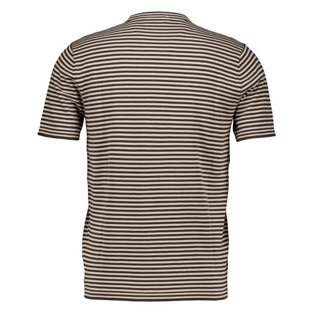 Seven Dials Weaving T-shirts Donkerbruin Sdl26106hu27