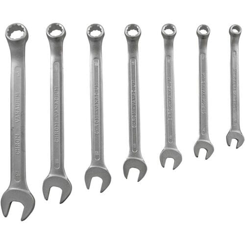 6-600 Ring-steeksleutelset 7-delig Sleutelbreedte (metrisch) 6 - 13 mm