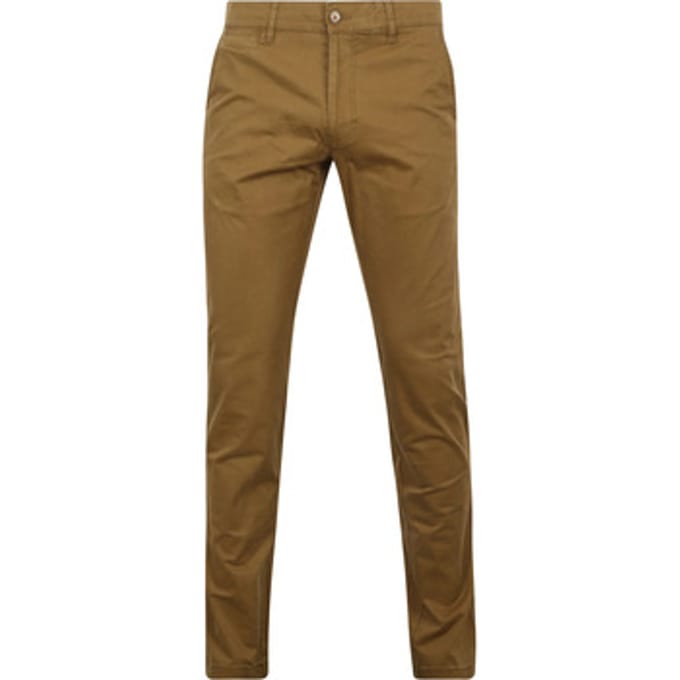 Suitable Chino broek Plato Khaki - Maat 98 - Heren - Mannen broeken