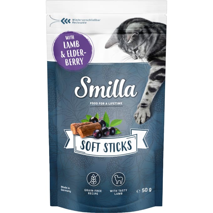 50g Soft Sticks Smilla Kattensnack