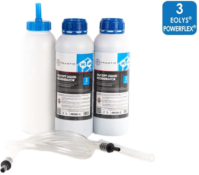 Frantis - Eolys Powerflex - Vloeistof voor FAP/DPF - 2 Liter - Blauw