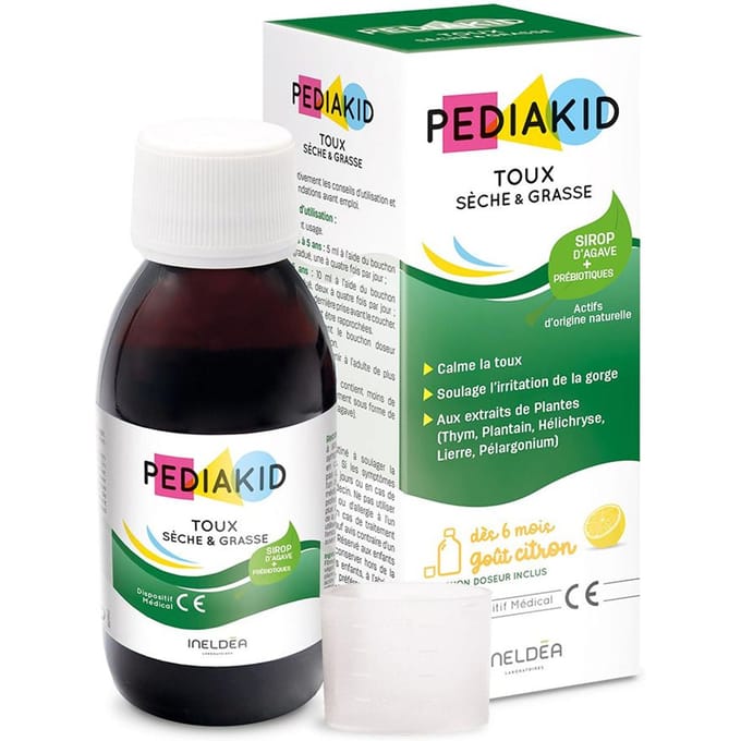 Pediakid Droge Hoest En Slijmhoest 125ml