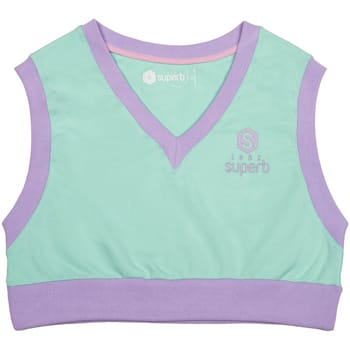 Be Happy RSC-S2101 Dames V-hals mouwloze top