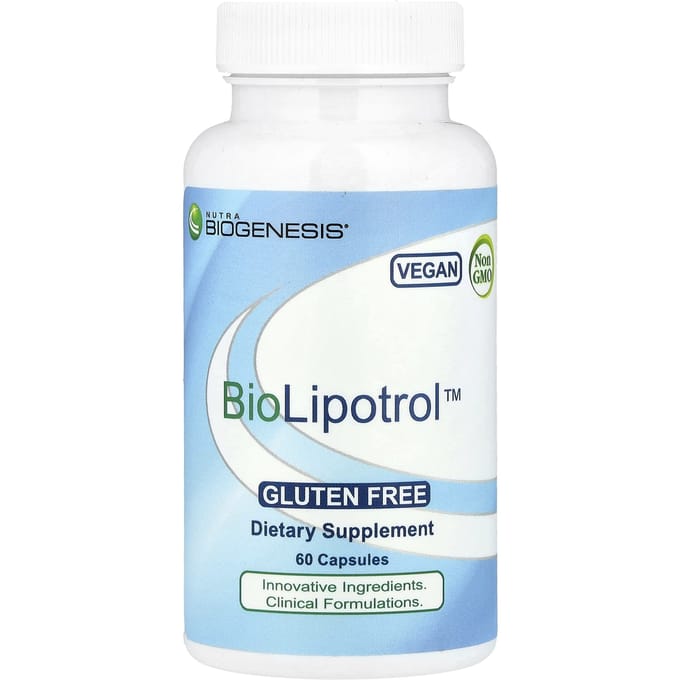 Nutra BioGenesis, BioLipotrol, 60 Plantaardige Capsules