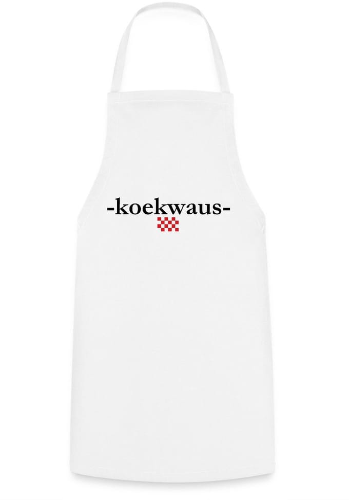 Koekwaus Brabants Voor Gek Keukenschort