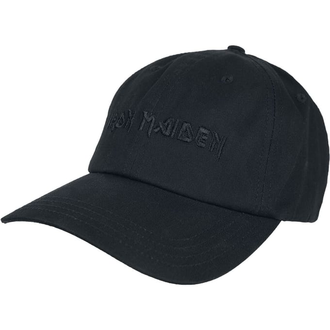Iron Maiden Logo Heren Cap - zwart - Standard