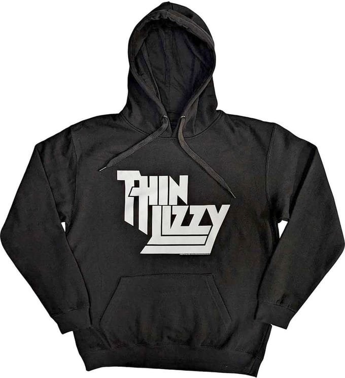 Thin Lizzy - Stacked Logo Hoodie/trui - 2XL - Zwart