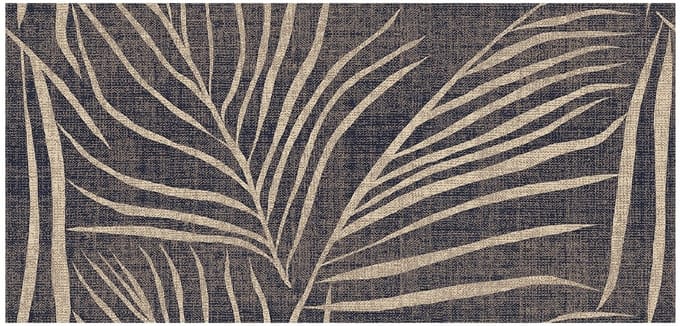 MD Entree - Design mat - Universal - Leaves Winter - Vloerkleed - Antislip - Machine wasbaar - 67 x 150 cm