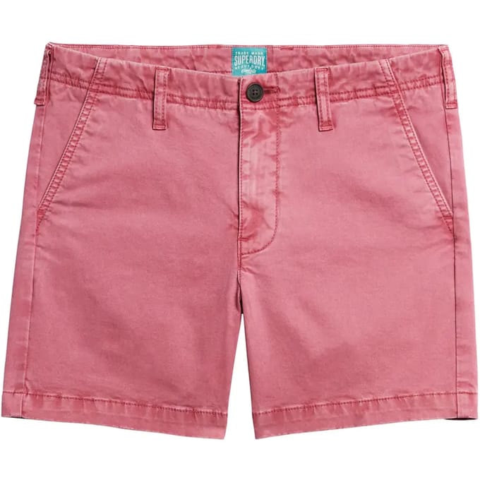 Superdry Classic Korte Broek Roze 2XS Vrouw