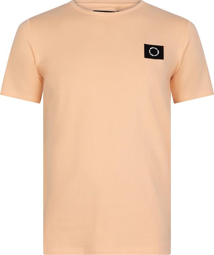 Rellix T-shirt Ss Basic Polo's & T-shirts Jongens - Polo shirt - Perzik - Maat 164