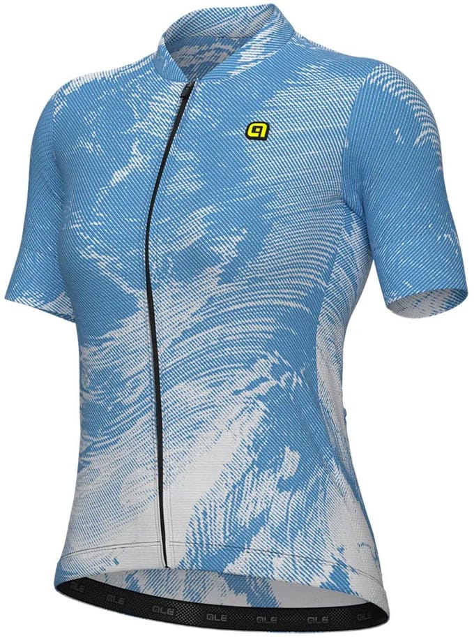 Ale Pr-e Fan Korte Mouw Wielertrui Blauw S Vrouw