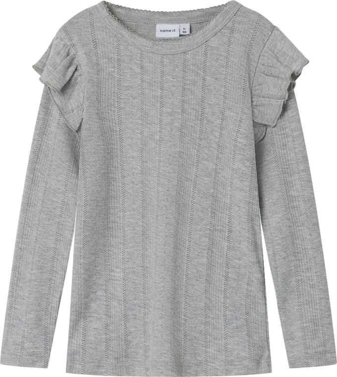 NAME IT - NMFJULIA LS SLIM TOP NOOS - Meisjes - Blouses