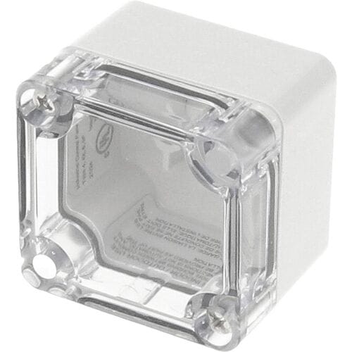 Hammond Electronics 1554A2GYCL – Universele behuizing – 52 x 50 x 40 mm – Polycarbonaat – Grijs