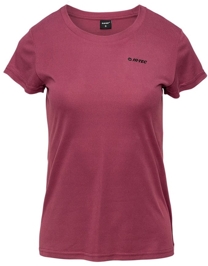 Hi-tec Inez T-shirt Met Korte Mouwen Rood S Vrouw