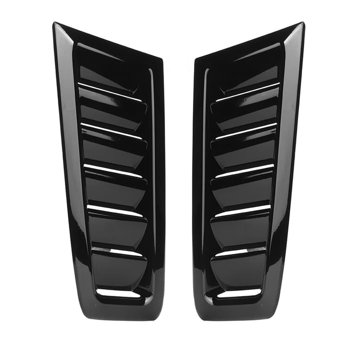 Auto ABS Motorkap Luchtgat Gemodificeerd Accessoire Past voor Ford Focus RS MK2 Glanzend Zwart black