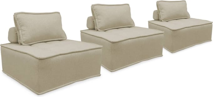 sweeek - Set van 3 modulaire fauteuils - dao