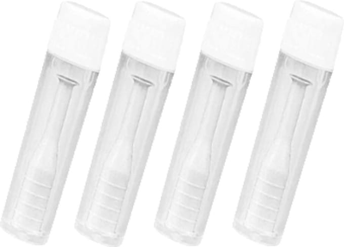 Contactlenzen Zuignap - Set van 4 Stuks - Lenzen Verwijderaar - Lenzen Zuignap - Transparant/Wit