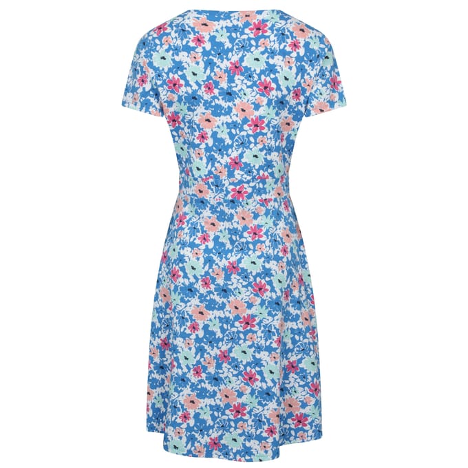Mountain Warehouse Dames/Dames Orchid Bloem UV Jurk (Helder Blauw)