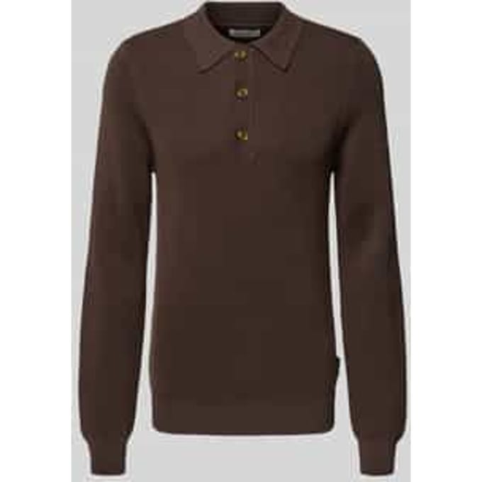 Gebreide pullover met polokraag, model 'ABEL'