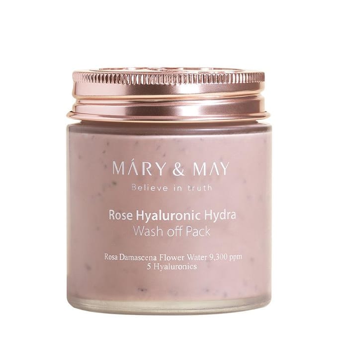 Mary & May Mary &amp; May Rose Hyaluronic Hydra Wash Off Pack 125 g