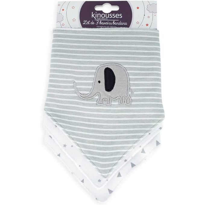 Boreel Trois Kilos Sept Bandana Elephant (x3)