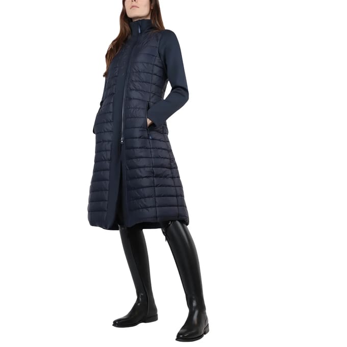 Montar Long Emma Hybrid Jacket - maat XL - Navy