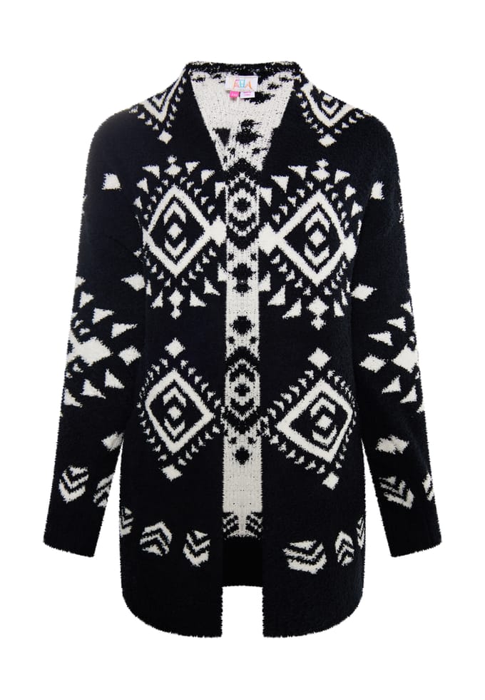 IZIA Vest Dames zwart en wit
