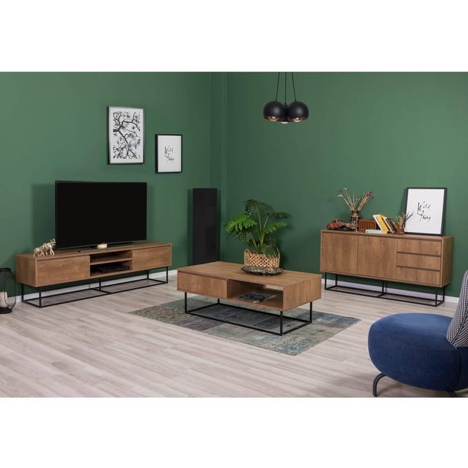 3-delige woonkamerset Laxus open | Kalune Design