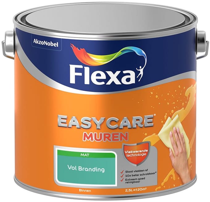Flexa - Easycare Muren - Vol Branding - Mengverf - 2,5 L