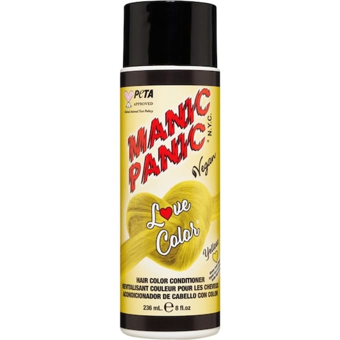 Manic Panic Love Color Yellow Heart Conditioner Kleurconditioner Unisex 236 ml
